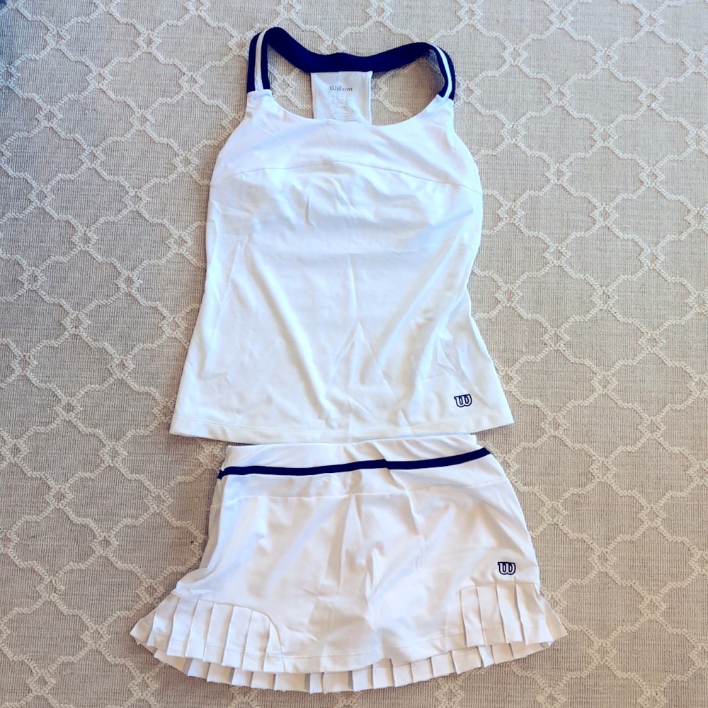 Wilson Tennis Whites (top & bottom)
